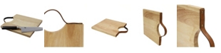 Casa Bellante Acacia Cutting Board with Leather Handle